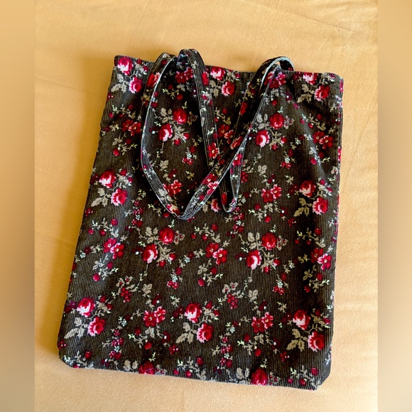 Old Navy Corduroy Tote Bag - Picture 1 of 8